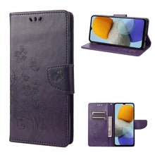 Load image into Gallery viewer, Butterfly Flower Pattern Flip Leather Phone Case, For Xiaomi Redmi 10A, For Xiaomi Redmi 10C, For Samsung Galaxy M23 5G, For Samsung Galaxy M53 5G
