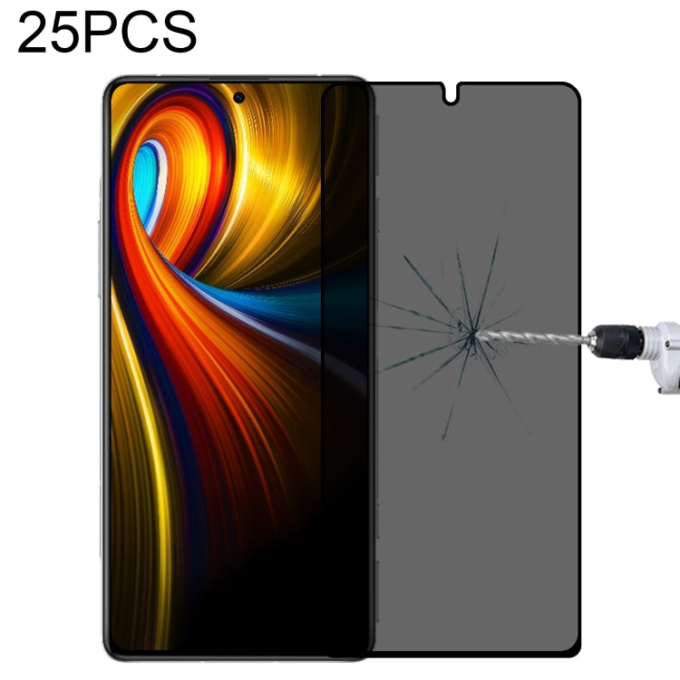 25 PCS Full Cover Anti-peeping Tempered Glass Film For Samsung Galaxy A12, For Xiaomi Redmi Note 10 Pro(25 PCS), For Xiaomi Poco X3 Pro(25 PCS), For Xiaomi Poco F3(25 PCS), For Xiaomi Poco M3 Pro(25 PCS), For Xiaomi Poco F3 GT(25 PCS)                  ...