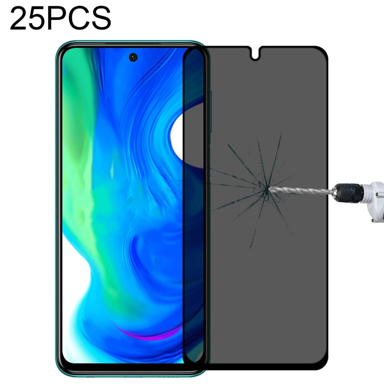 25 PCS Full Cover Anti-peeping Tempered Glass Film For Samsung Galaxy A12, For Xiaomi Redmi Note 10 Pro(25 PCS), For Xiaomi Poco X3 Pro(25 PCS), For Xiaomi Poco F3(25 PCS), For Xiaomi Poco M3 Pro(25 PCS), For Xiaomi Poco F3 GT(25 PCS)                  ...