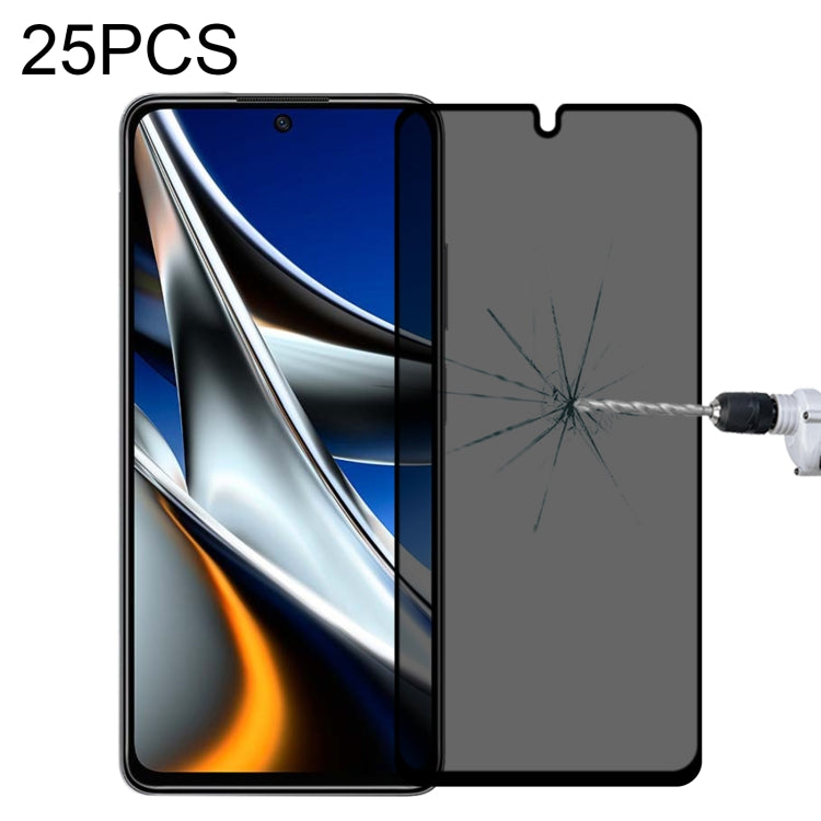 25 PCS Full Cover Anti-peeping Tempered Glass Film For Samsung Galaxy A12, For Xiaomi Redmi Note 10 Pro(25 PCS), For Xiaomi Poco X3 Pro(25 PCS), For Xiaomi Poco F3(25 PCS), For Xiaomi Poco M3 Pro(25 PCS), For Xiaomi Poco F3 GT(25 PCS)                  ...