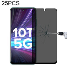 Load image into Gallery viewer, 25 PCS Full Cover Anti-peeping Tempered Glass Film For Samsung Galaxy A12, For Xiaomi Redmi Note 10 Pro(25 PCS), For Xiaomi Poco X3 Pro(25 PCS), For Xiaomi Poco F3(25 PCS), For Xiaomi Poco M3 Pro(25 PCS), For Xiaomi Poco F3 GT(25 PCS)                  ...