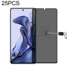 Load image into Gallery viewer, 25 PCS Full Cover Anti-peeping Tempered Glass Film For Samsung Galaxy A12, For Xiaomi Redmi Note 10 Pro(25 PCS), For Xiaomi Poco X3 Pro(25 PCS), For Xiaomi Poco F3(25 PCS), For Xiaomi Poco M3 Pro(25 PCS), For Xiaomi Poco F3 GT(25 PCS)                  ...