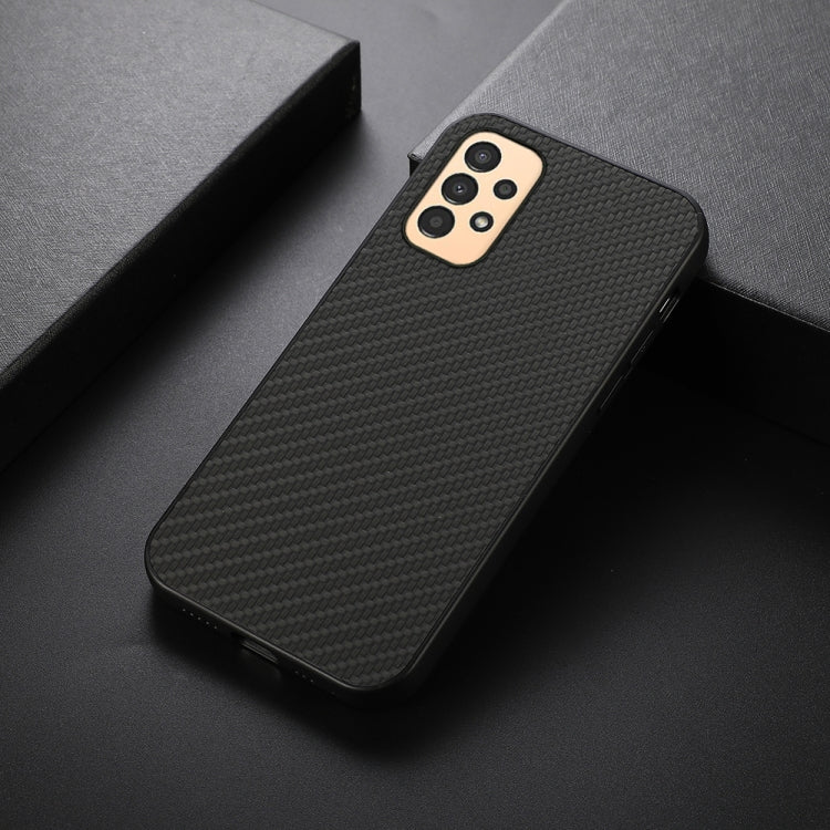 Carbon Fiber Texture Shockproof Phone Case, For Samsung Galaxy A13 4G
