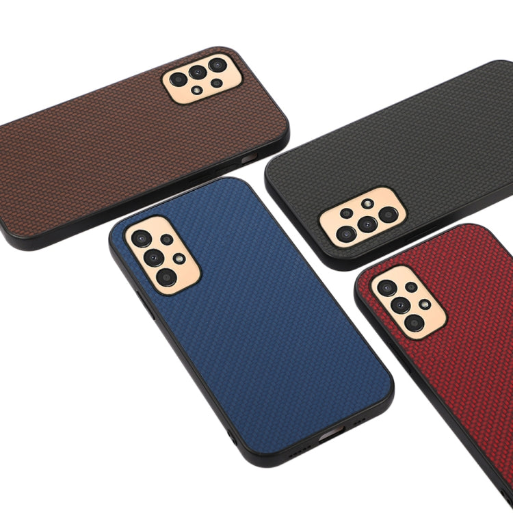 Carbon Fiber Texture Shockproof Phone Case, For Samsung Galaxy A13 4G