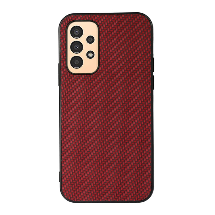 Carbon Fiber Texture Shockproof Phone Case, For Samsung Galaxy A13 4G