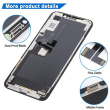 Load image into Gallery viewer, JK inell Material LCD Screen For iPhone XS Max, For iPhone 11 Pro(JK inell), For iPhone 11 Pro Max(JK inell), For iPhone 12 / 12 Pro(JK inell)
