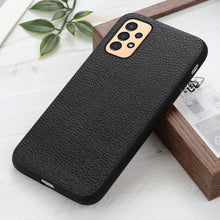 Load image into Gallery viewer, Litchi Texture Genuine Leather Phone Case, For Samsung Galaxy A13 4G