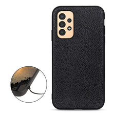 Load image into Gallery viewer, Litchi Texture Genuine Leather Phone Case, For Samsung Galaxy A13 4G