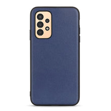 Load image into Gallery viewer, Sheep Texture Genuine Leather Shockproof Phone Case, For Samsung Galaxy A13 4G