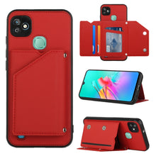 Load image into Gallery viewer, Skin Feel PU + TPU + PC Phone Case, For Infinix Smart HD 2021-X612, For Tecno Pop5, For Samsung Galaxy A03 164mm