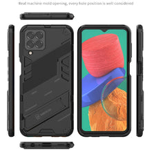 Load image into Gallery viewer, Punk Armor 2 in 1 PC + TPU Shockproof Phone Case with Invisible Holder, For Samsung Galaxy M33 5G India, For Samsung Galaxy M33 5G