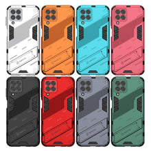 Load image into Gallery viewer, Punk Armor 2 in 1 PC + TPU Shockproof Phone Case with Invisible Holder, For Samsung Galaxy M33 5G India, For Samsung Galaxy M33 5G