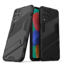 Load image into Gallery viewer, Punk Armor 2 in 1 PC + TPU Shockproof Phone Case with Invisible Holder, For Samsung Galaxy M33 5G India, For Samsung Galaxy M33 5G
