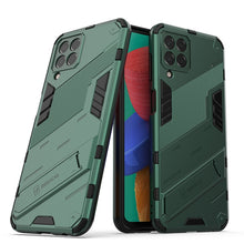 Load image into Gallery viewer, Punk Armor 2 in 1 PC + TPU Shockproof Phone Case with Invisible Holder, For Samsung Galaxy M33 5G India, For Samsung Galaxy M33 5G