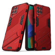 Load image into Gallery viewer, Punk Armor 2 in 1 PC + TPU Shockproof Phone Case with Invisible Holder, For Samsung Galaxy M33 5G India, For Samsung Galaxy M33 5G