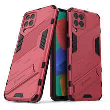 Load image into Gallery viewer, Punk Armor 2 in 1 PC + TPU Shockproof Phone Case with Invisible Holder, For Samsung Galaxy M33 5G India, For Samsung Galaxy M33 5G