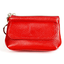 Load image into Gallery viewer, Litchi Texture Cowhide Hand Held Small Wallet for Ladies