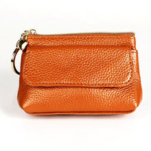 Load image into Gallery viewer, Litchi Texture Cowhide Hand Held Small Wallet for Ladies