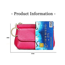 Load image into Gallery viewer, Litchi Texture Cowhide Hand Held Small Wallet for Ladies