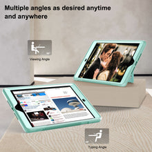 Load image into Gallery viewer, PC+Silicone Holder Tablet Case, For iPad 9.7 2018 / 2017