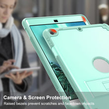 Load image into Gallery viewer, PC+Silicone Holder Tablet Case, For iPad 9.7 2018 / 2017