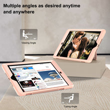 Load image into Gallery viewer, PC+Silicone Holder Tablet Case, For iPad 9.7 2018 / 2017