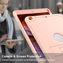 Load image into Gallery viewer, PC+Silicone Holder Tablet Case, For iPad 9.7 2018 / 2017