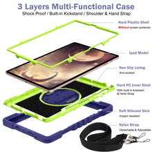 Load image into Gallery viewer, 360 Degree Rotation Contrast Color Silicone + PC Tablet Case, For Samsung Galaxy Tab A7 Lite