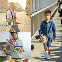 Load image into Gallery viewer, 360 Degree Rotation Contrast Color Silicone + PC Tablet Case, For Samsung Galaxy Tab A7 Lite