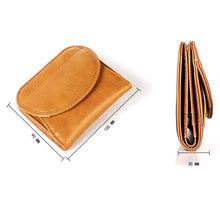 Load image into Gallery viewer, 3537 Folding Short RFID Anti-Theft Coin Purse for Ladies