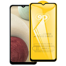 Load image into Gallery viewer, 9D Full Glue Screen Tempered Glass Film, For Samsung Galaxy A12/A12 Nacho/M12/A13 5G/A23/A04s (1 PC)