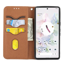 Load image into Gallery viewer, Woven Texture Stitching Magnetic PU Leather Phone Case, For Google Pixel 7, For Nokia G21 / G11, For Google Pixel 7 Pro, For Kyocera Android One S9 / Digno Sanga Edition, For Samsung Galaxy M23 / F23 5G Japanese Version, For OPPO Realme C31 4G Global  ...