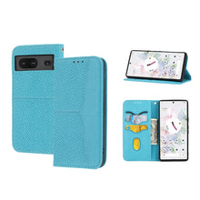 Load image into Gallery viewer, Woven Texture Stitching Magnetic PU Leather Phone Case, For Google Pixel 7, For Nokia G21 / G11, For Google Pixel 7 Pro, For Kyocera Android One S9 / Digno Sanga Edition, For Samsung Galaxy M23 / F23 5G Japanese Version, For OPPO Realme C31 4G Global  ...