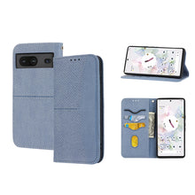 Load image into Gallery viewer, Woven Texture Stitching Magnetic PU Leather Phone Case, For Google Pixel 7, For Nokia G21 / G11, For Google Pixel 7 Pro, For Kyocera Android One S9 / Digno Sanga Edition, For Samsung Galaxy M23 / F23 5G Japanese Version, For OPPO Realme C31 4G Global  ...