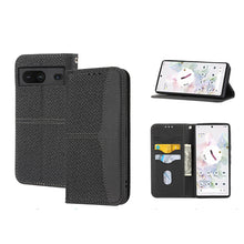 Load image into Gallery viewer, Woven Texture Stitching Magnetic PU Leather Phone Case, For Google Pixel 7, For Nokia G21 / G11, For Google Pixel 7 Pro, For Kyocera Android One S9 / Digno Sanga Edition, For Samsung Galaxy M23 / F23 5G Japanese Version, For OPPO Realme C31 4G Global  ...