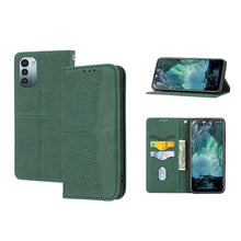 Load image into Gallery viewer, Woven Texture Stitching Magnetic PU Leather Phone Case, For Google Pixel 7, For Nokia G21 / G11, For Google Pixel 7 Pro, For Kyocera Android One S9 / Digno Sanga Edition, For Samsung Galaxy M23 / F23 5G Japanese Version, For OPPO Realme C31 4G Global  ...