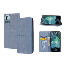 Load image into Gallery viewer, Woven Texture Stitching Magnetic PU Leather Phone Case, For Google Pixel 7, For Nokia G21 / G11, For Google Pixel 7 Pro, For Kyocera Android One S9 / Digno Sanga Edition, For Samsung Galaxy M23 / F23 5G Japanese Version, For OPPO Realme C31 4G Global  ...