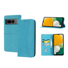 Load image into Gallery viewer, Woven Texture Stitching Magnetic PU Leather Phone Case, For Google Pixel 7, For Nokia G21 / G11, For Google Pixel 7 Pro, For Kyocera Android One S9 / Digno Sanga Edition, For Samsung Galaxy M23 / F23 5G Japanese Version, For OPPO Realme C31 4G Global  ...