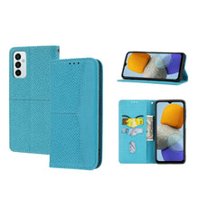 Load image into Gallery viewer, Woven Texture Stitching Magnetic PU Leather Phone Case, For Google Pixel 7, For Nokia G21 / G11, For Google Pixel 7 Pro, For Kyocera Android One S9 / Digno Sanga Edition, For Samsung Galaxy M23 / F23 5G Japanese Version, For OPPO Realme C31 4G Global  ...