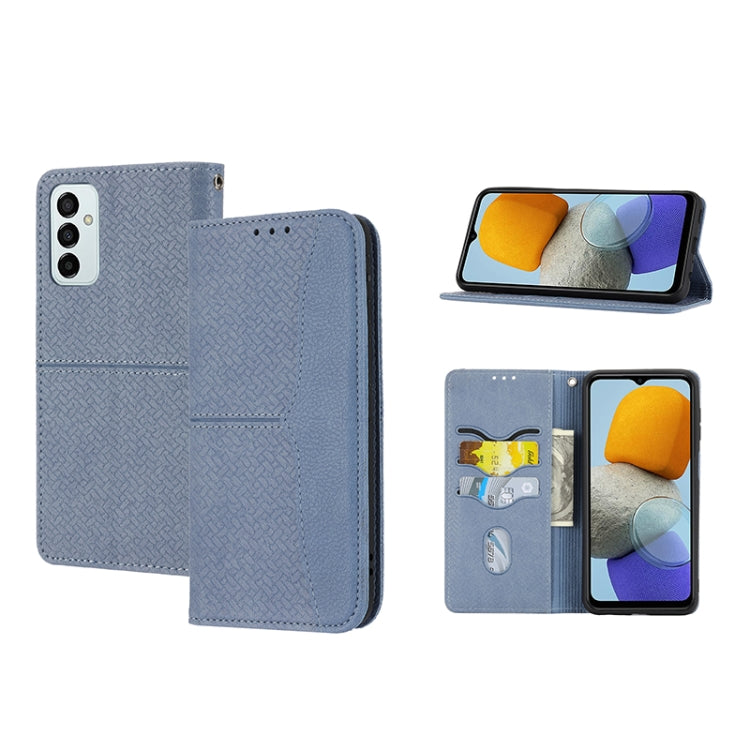 Woven Texture Stitching Magnetic PU Leather Phone Case, For Google Pixel 7, For Nokia G21 / G11, For Google Pixel 7 Pro, For Kyocera Android One S9 / Digno Sanga Edition, For Samsung Galaxy M23 / F23 5G Japanese Version, For OPPO Realme C31 4G Global  ...