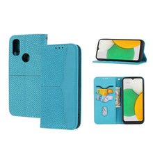 Load image into Gallery viewer, Woven Texture Stitching Magnetic PU Leather Phone Case, For Google Pixel 7, For Nokia G21 / G11, For Google Pixel 7 Pro, For Kyocera Android One S9 / Digno Sanga Edition, For Samsung Galaxy M23 / F23 5G Japanese Version, For OPPO Realme C31 4G Global  ...
