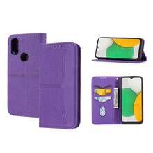 Load image into Gallery viewer, Woven Texture Stitching Magnetic PU Leather Phone Case, For Google Pixel 7, For Nokia G21 / G11, For Google Pixel 7 Pro, For Kyocera Android One S9 / Digno Sanga Edition, For Samsung Galaxy M23 / F23 5G Japanese Version, For OPPO Realme C31 4G Global  ...