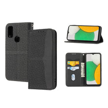 Load image into Gallery viewer, Woven Texture Stitching Magnetic PU Leather Phone Case, For Google Pixel 7, For Nokia G21 / G11, For Google Pixel 7 Pro, For Kyocera Android One S9 / Digno Sanga Edition, For Samsung Galaxy M23 / F23 5G Japanese Version, For OPPO Realme C31 4G Global  ...
