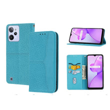 Load image into Gallery viewer, Woven Texture Stitching Magnetic PU Leather Phone Case, For Google Pixel 7, For Nokia G21 / G11, For Google Pixel 7 Pro, For Kyocera Android One S9 / Digno Sanga Edition, For Samsung Galaxy M23 / F23 5G Japanese Version, For OPPO Realme C31 4G Global  ...