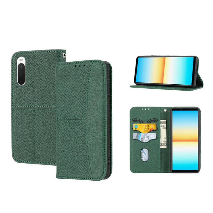 Woven Texture Stitching Magnetic PU Leather Phone Case, For Google Pixel 7, For Nokia G21 / G11, For Google Pixel 7 Pro, For Kyocera Android One S9 / Digno Sanga Edition, For Samsung Galaxy M23 / F23 5G Japanese Version, For OPPO Realme C31 4G Global  ...