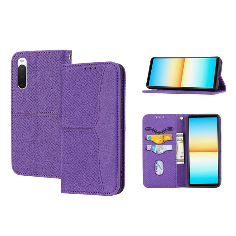 Woven Texture Stitching Magnetic PU Leather Phone Case, For Google Pixel 7, For Nokia G21 / G11, For Google Pixel 7 Pro, For Kyocera Android One S9 / Digno Sanga Edition, For Samsung Galaxy M23 / F23 5G Japanese Version, For OPPO Realme C31 4G Global  ...