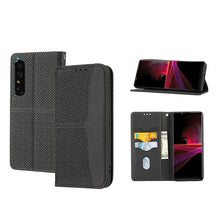 Load image into Gallery viewer, Woven Texture Stitching Magnetic PU Leather Phone Case, For Google Pixel 7, For Nokia G21 / G11, For Google Pixel 7 Pro, For Kyocera Android One S9 / Digno Sanga Edition, For Samsung Galaxy M23 / F23 5G Japanese Version, For OPPO Realme C31 4G Global  ...