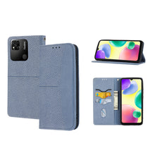 Load image into Gallery viewer, Woven Texture Stitching Magnetic PU Leather Phone Case, For Xiaomi Redmi 10A, For Xiaomi Poco M4 Pro, For Xiaomi Redmi Note 11E, For Xiaomi Redmi 10 5G, For Samsung Galaxy A03s 164.2mm US Version