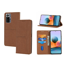 Load image into Gallery viewer, Woven Texture Stitching Magnetic PU Leather Phone Case, For Xiaomi Redmi 10A, For Xiaomi Poco M4 Pro, For Xiaomi Redmi Note 11E, For Xiaomi Redmi 10 5G, For Samsung Galaxy A03s 164.2mm US Version