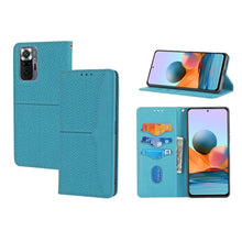 Load image into Gallery viewer, Woven Texture Stitching Magnetic PU Leather Phone Case, For Xiaomi Redmi 10A, For Xiaomi Poco M4 Pro, For Xiaomi Redmi Note 11E, For Xiaomi Redmi 10 5G, For Samsung Galaxy A03s 164.2mm US Version